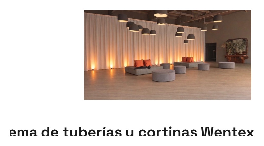Wentex Pipe & Drape System