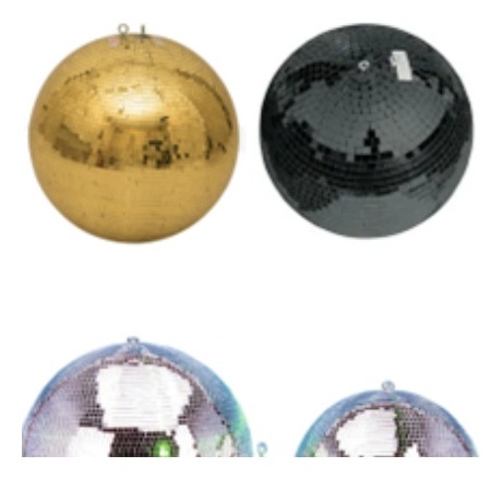 Bola de espejos disco